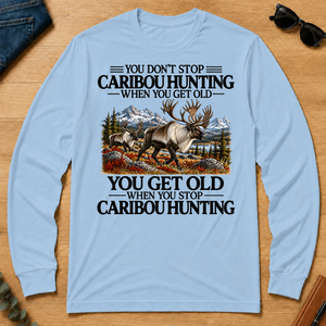 Don't Stop Caribou Hunting - light-blue - LST2D-LightBlue