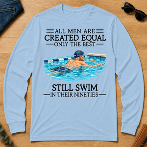 All Men Are Created Equal Only The Best Still Swim 90 - light-blue - LST2D-LightBlue