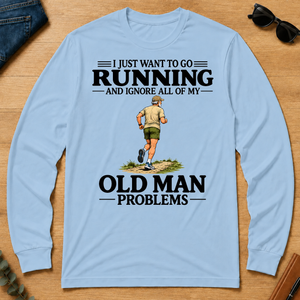 I Just Want To Go Running Vintage - light-blue - LST2D-LightBlue