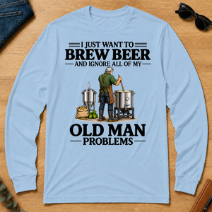 I Just Want To Brew Beer - light-blue - LST2D-LightBlue