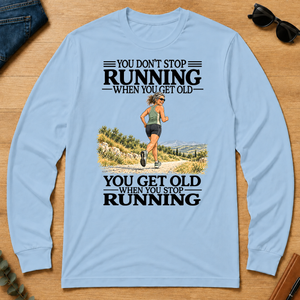 Don't Stop Running - light-blue - LST2D-LightBlue