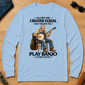Best Banjo Players in Their Eighties - light-blue - LST2D-LightBlue