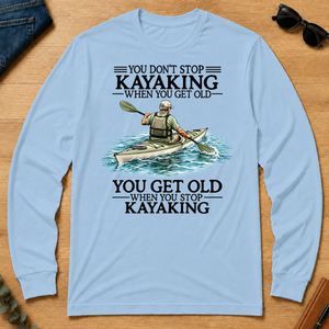 Don't Stop Kayaking - light-blue - LST2D-LightBlue
