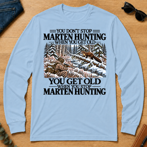 Don't Stop Marten Hunting Snow - light-blue - LST2D-LightBlue