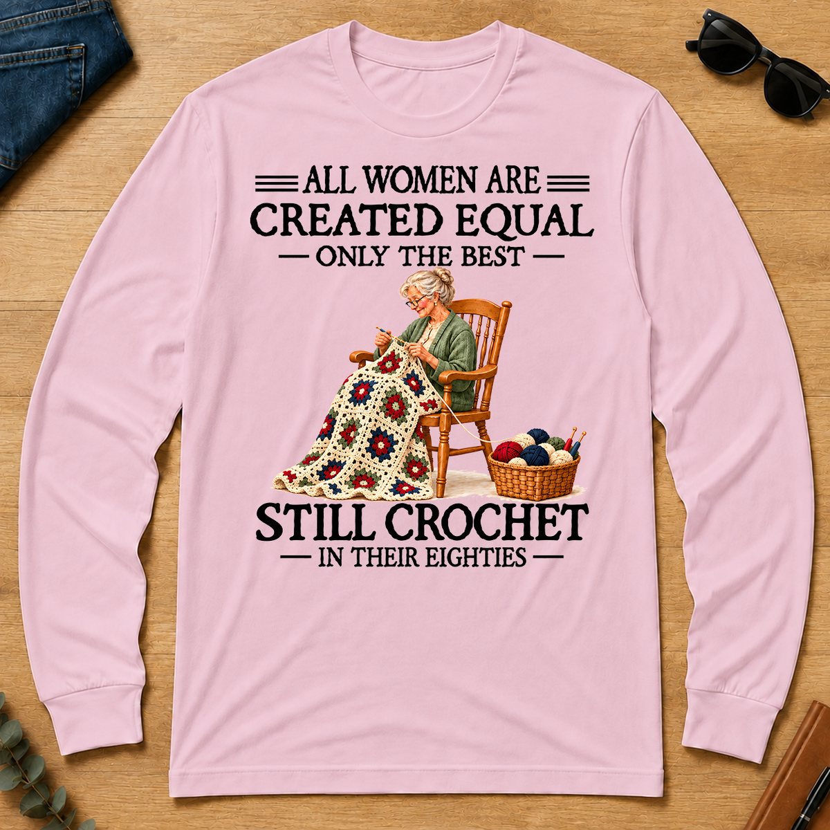 Still Crochet 80S - light-pink - LST2D-LightPink