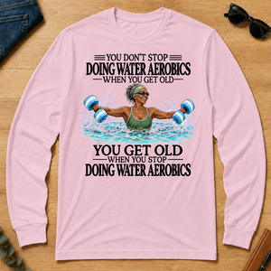 Don't Stop Water Aerobics Woman - light-pink - LST2D-LightPink