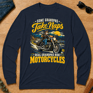 Grandpas Ride Motorcycles - navy - LST2D-Navy