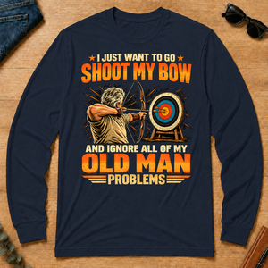 I Just Want To Go Shoot My Bow - navy - LST2D-Navy