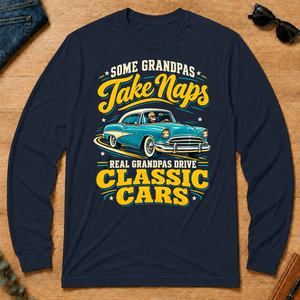Grandpas Drive Classic Cars - navy - LST2D-Navy