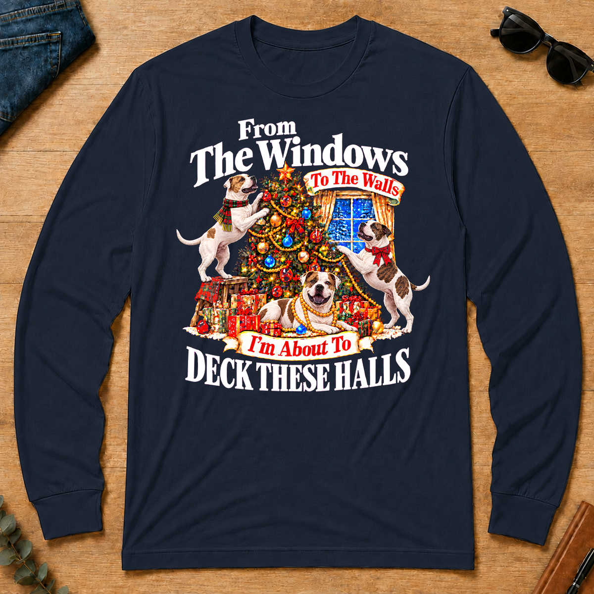 From the Windows to the Walls American Bulldog - navy - LST2D-Navy