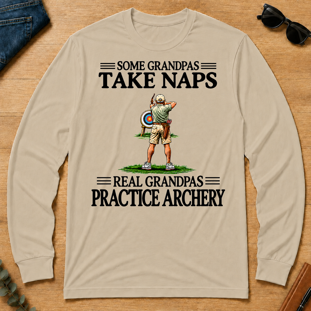 Real Grandpas Practice Archery - sand - LST2D-Sand