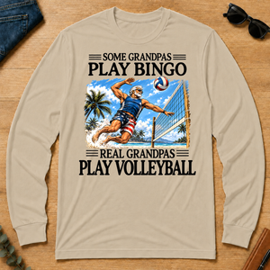 Some Grandpas Play Bingo Real Grandpas Play Volleyball - sand - LST2D-Sand