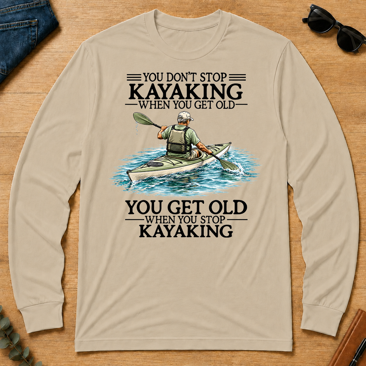 Don't Stop Kayaking - sand - LST2D-Sand