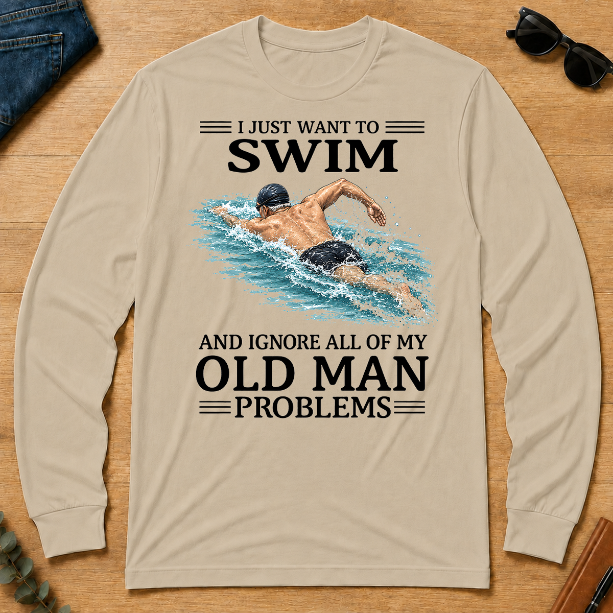 I Just Want To Swim - sand - LST2D-Sand