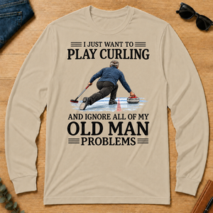 I Just Want To Play Curling - sand - LST2D-Sand