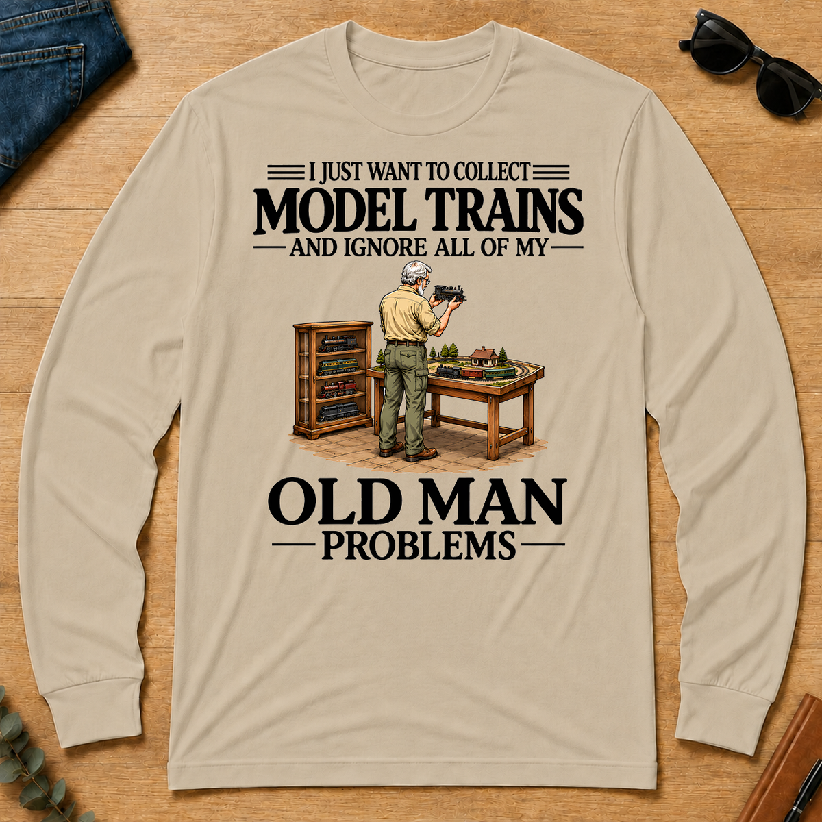 I Just Want To Collect Model Trains - sand - LST2D-Sand