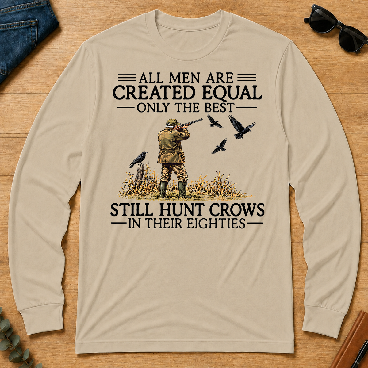 All Men Are Created Equal Crow Hunting 80s - sand - LST2D-Sand