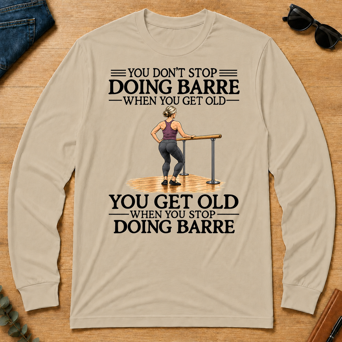 Don't Stop Doing Barre Woman - sand - LST2D-Sand