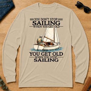 Don't Stop Sailing Vintage Ar - sand - LST2D-Sand