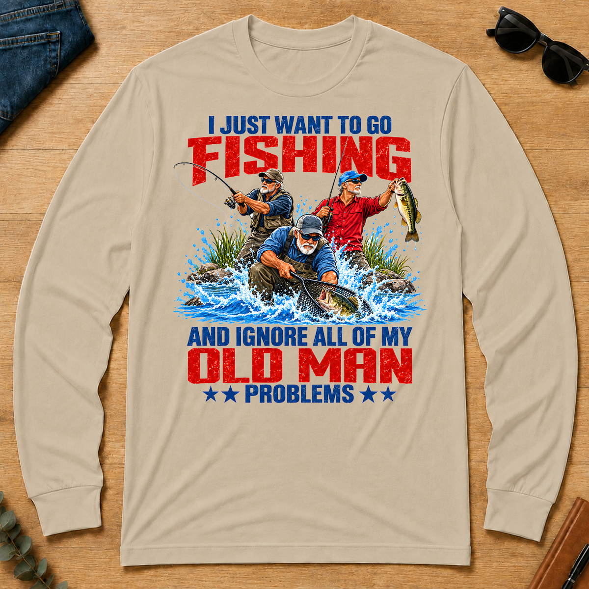 I Just Want To Go Fishing - sand - LST2D-Sand
