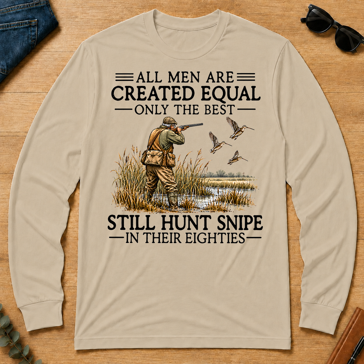 All Men Are Created Equal Snipe Hunting 80s - sand - LST2D-Sand