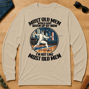 Fencing Most Old Men Would Have Given Up By Now - sand - LST2D-Sand