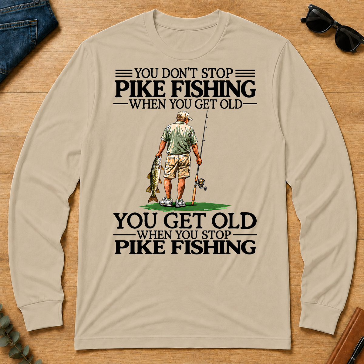 Don't Stop Pike Fishing - sand - LST2D-Sand