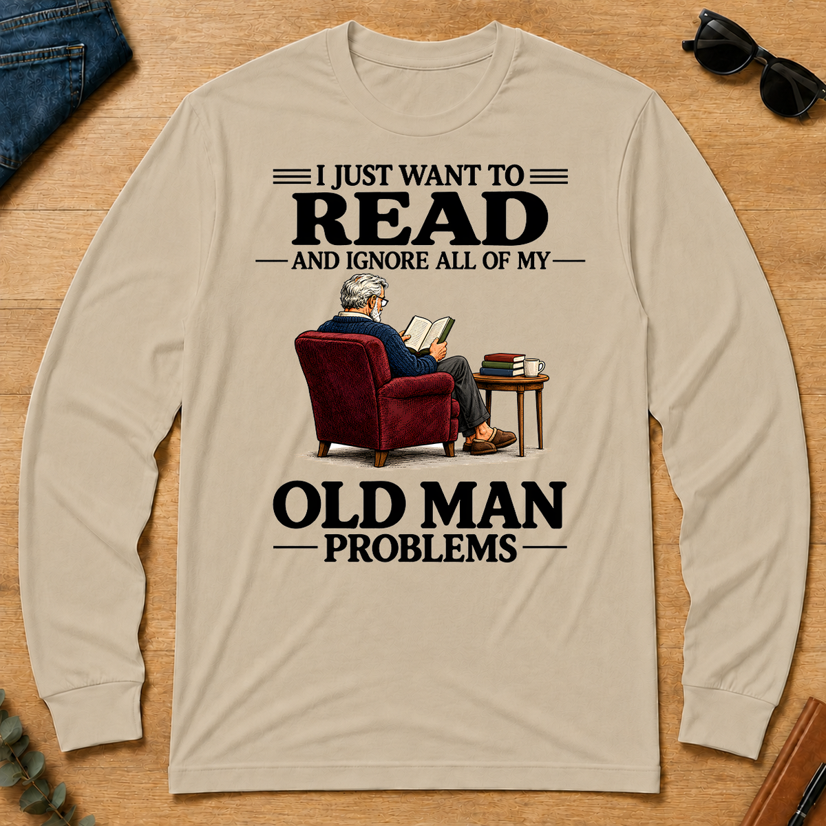 I Just Want To Read - sand - LST2D-Sand