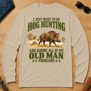 I Just Want To Go Hog Hunting Vector - sand - LST2D-Sand