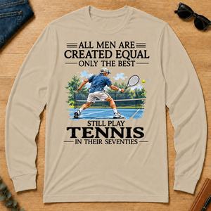Men Still Playing Tennis In Their Seventies - sand - LST2D-Sand