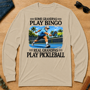 Some Grandpas Play Bingo Real Grandpas Play Pickleball - sand - LST2D-Sand