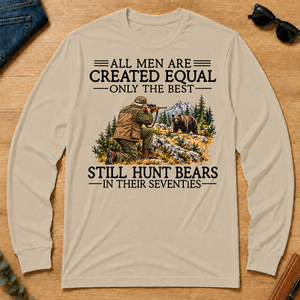 All Men Are Created Equal Deer Hunting 70s - sand - LST2D-Sand