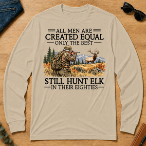 All Men Are Created Equal Elk Hunting 80s - sand - LST2D-Sand