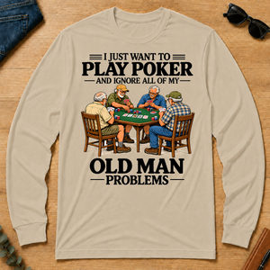 I Just Want To Play Poker - sand - LST2D-Sand