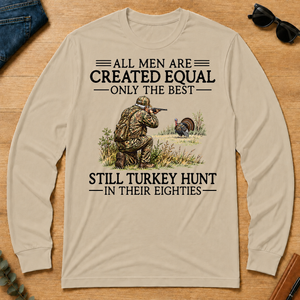 All Men Are Created Equal Turkey Hunting 80s - sand - LST2D-Sand
