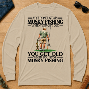 Don't Stop Musky Fishing - sand - LST2D-Sand