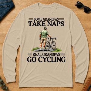 Real Grandpas Go Cycling Vintage - sand - LST2D-Sand
