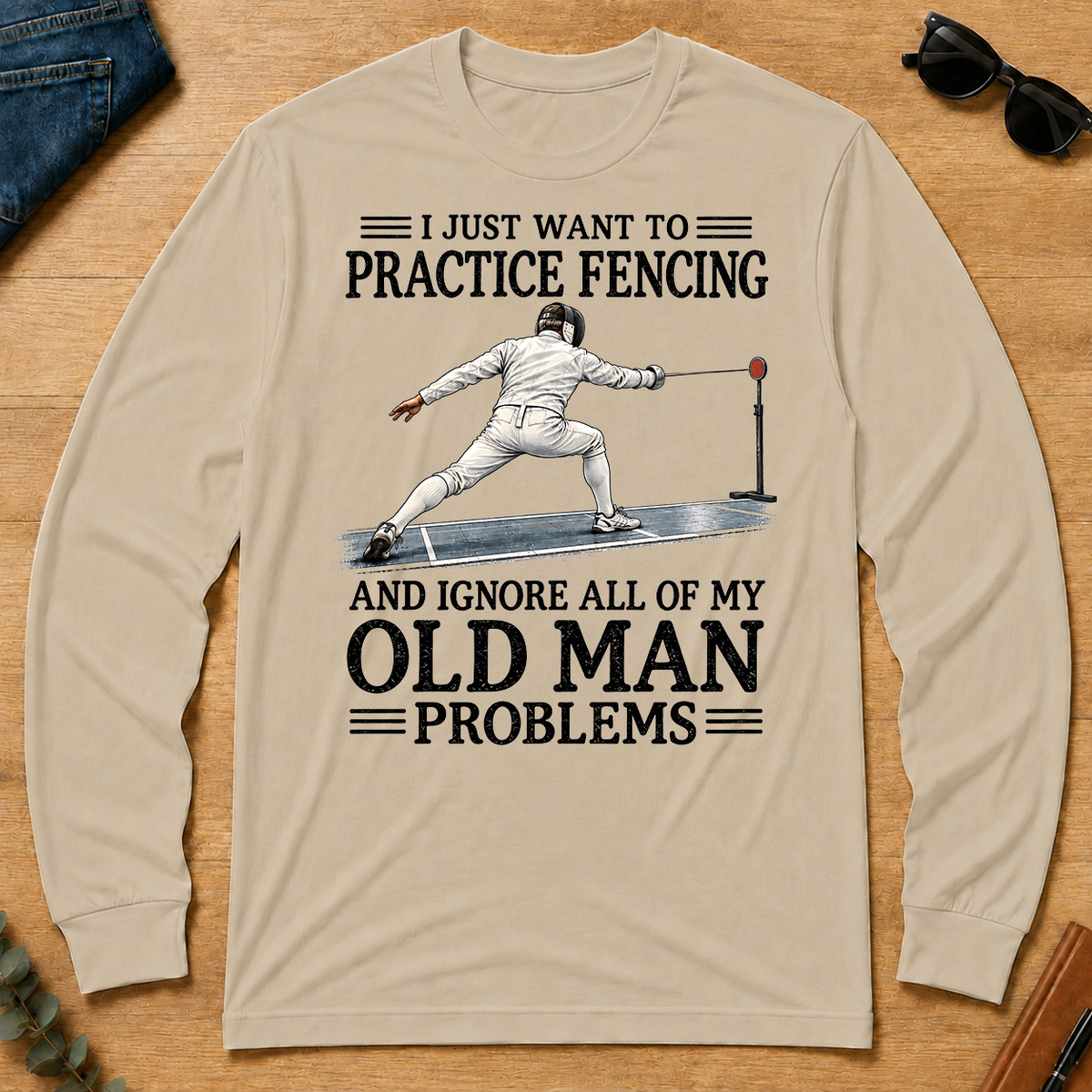 I Just Want To Practice Fencing - sand - LST2D-Sand