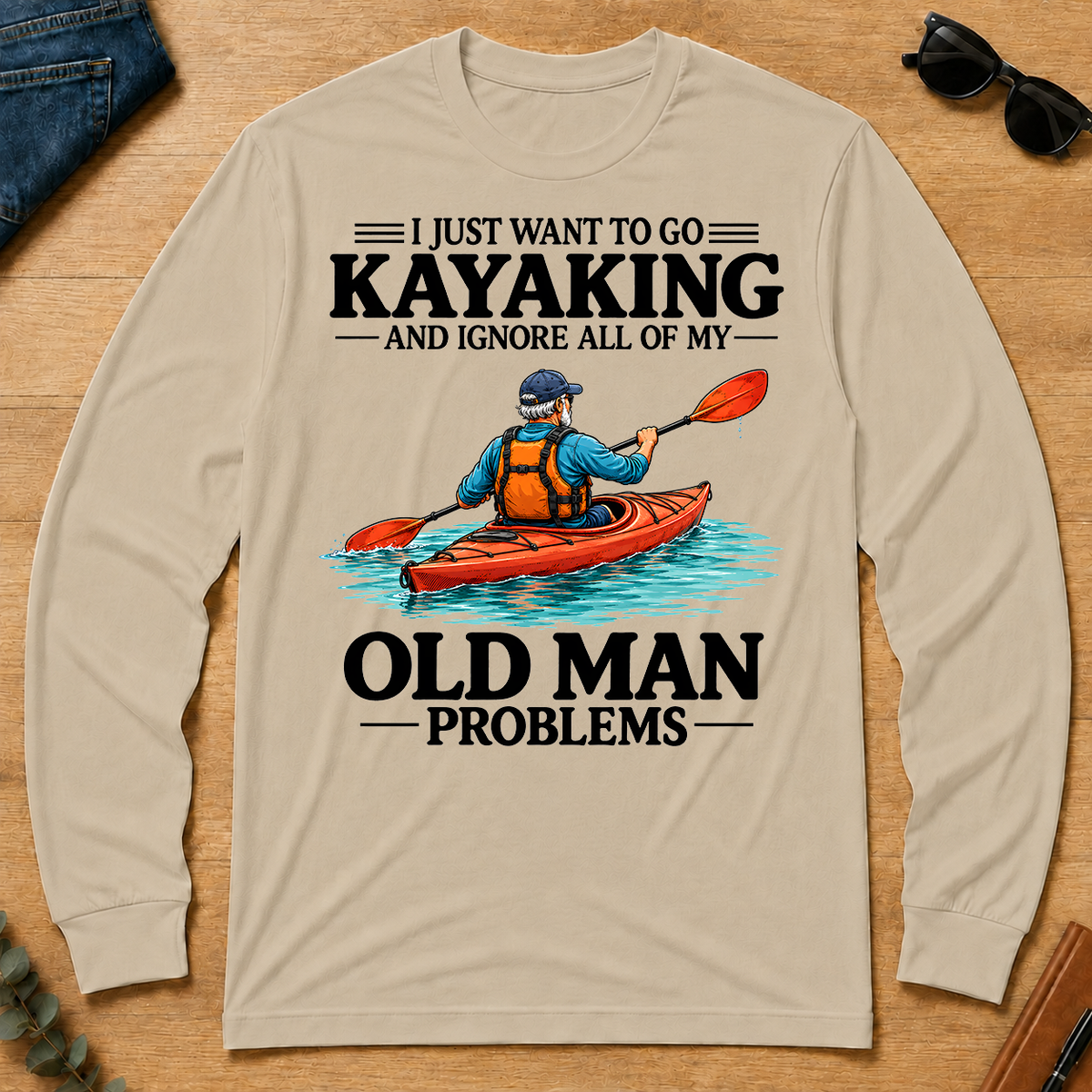 I Just Want To Go Kayaking - sand - LST2D-Sand