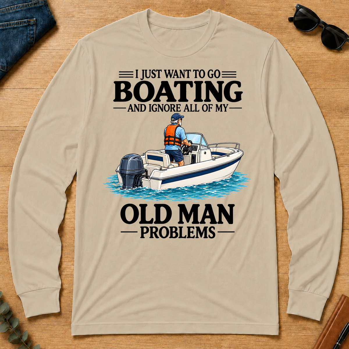 I Just Want To Go Boating - sand - LST2D-Sand