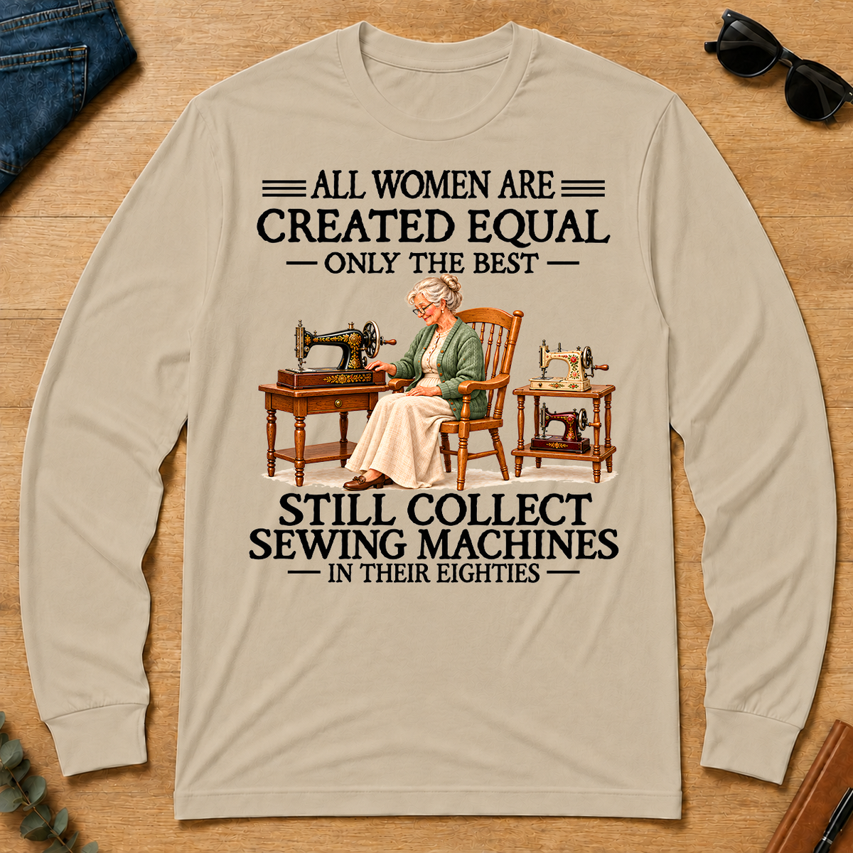 Still Collect Sewing Machines 80S - sand - LST2D-Sand
