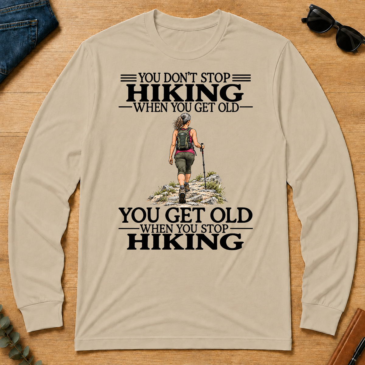Don't Stop Hiking - sand - LST2D-Sand