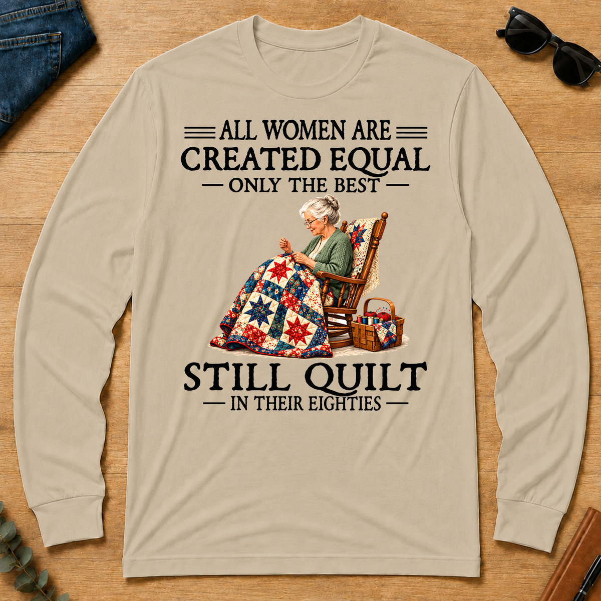 Still Quilt 80S - sand - LST2D-Sand