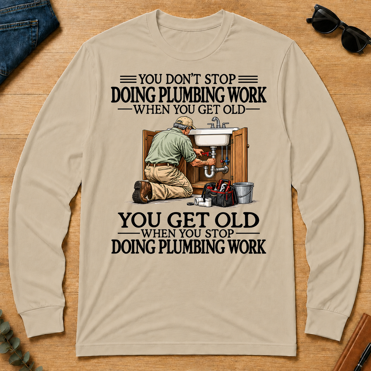 Don't Stop Doing Plumber Work - sand - LST2D-Sand