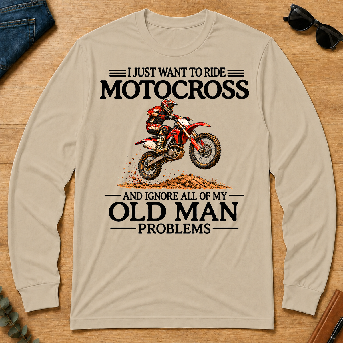 I Just Want To Motocross - sand - LST2D-Sand