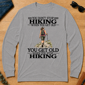 Don't Stop Hiking - sport-grey - LST2D-SportGrey