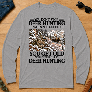 Don't Stop Moose Hunting Snow - sport-grey - LST2D-SportGrey