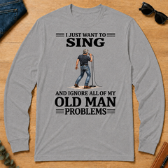 I Just Want To Sing - sport-grey - LST2D-SportGrey