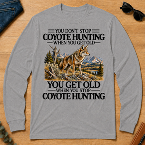 Don't Stop Coyote Hunting - sport-grey - LST2D-SportGrey