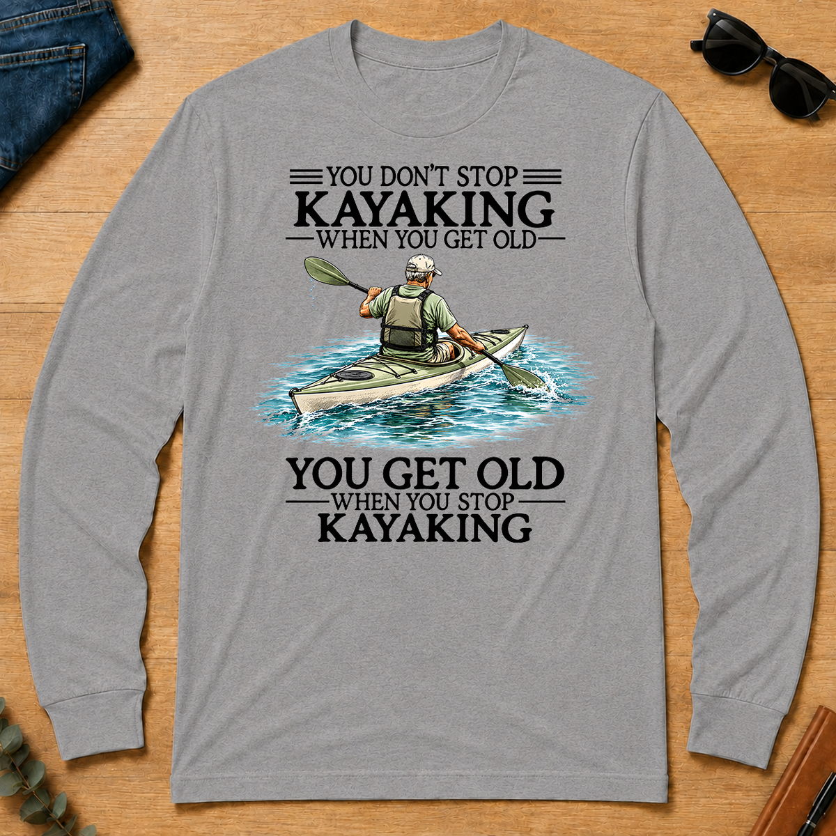 Don't Stop Kayaking - sport-grey - LST2D-SportGrey